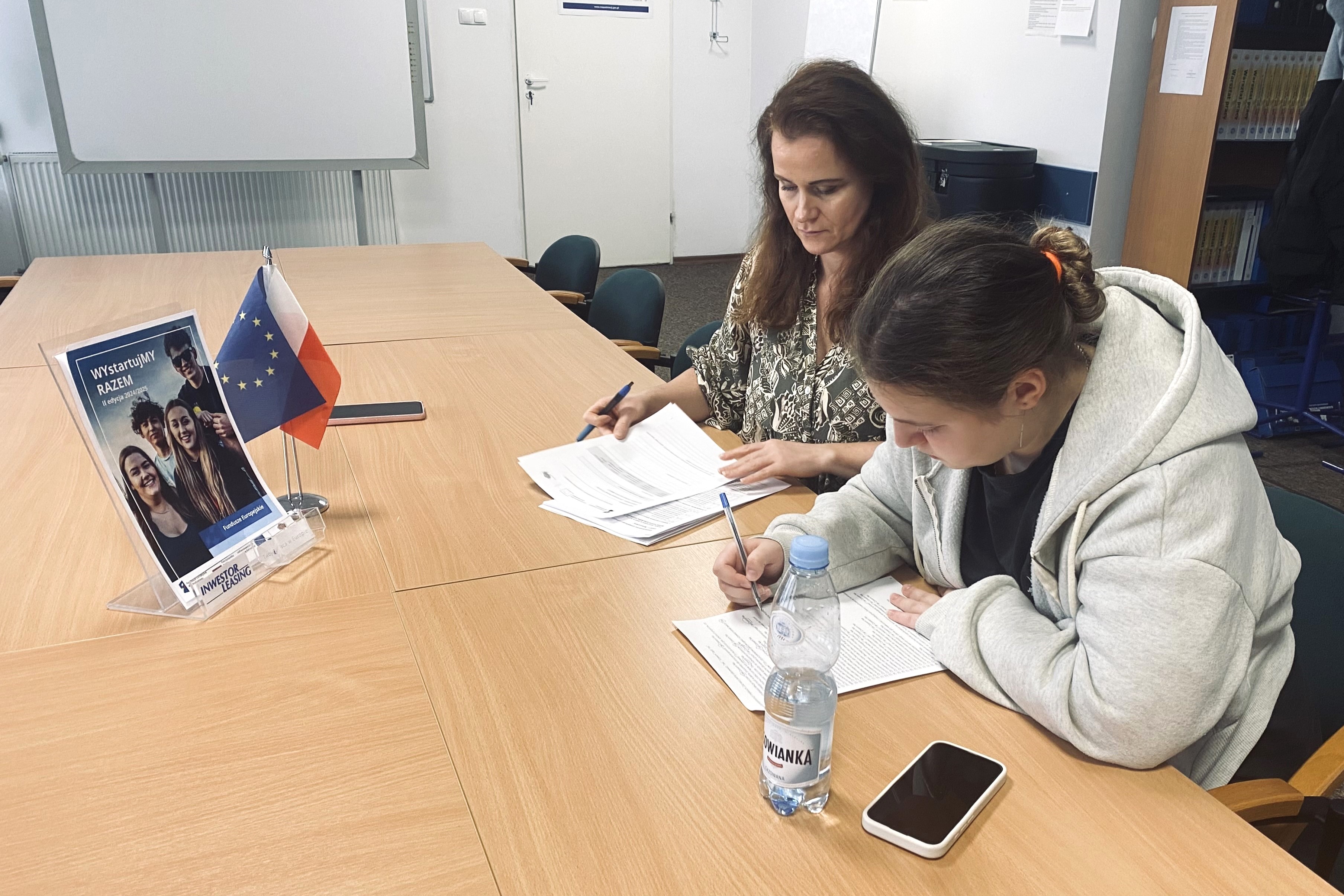 Łomża: Zajęcia z doradcą zawodowym.