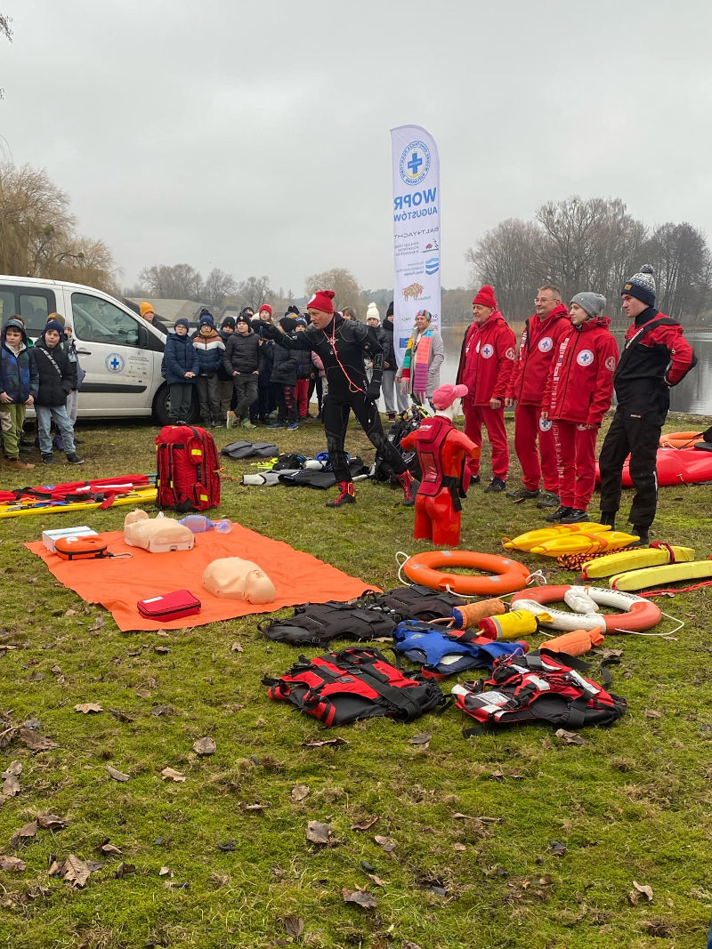 Augustów: Bezpieczeństwo podczas ferii