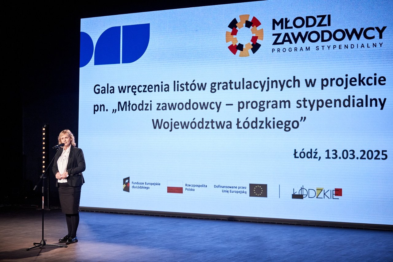 Rozpoczęcie gali wręczenia stypendium