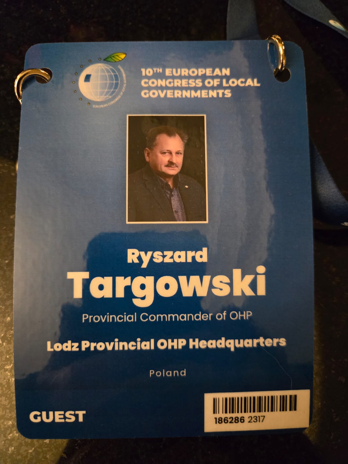 Identyfikator Komendant RT